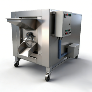 nuts roasting machine