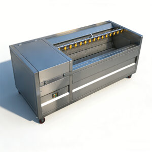 Potato peeling machine/Carrot washing machine/Carrot polishing machine