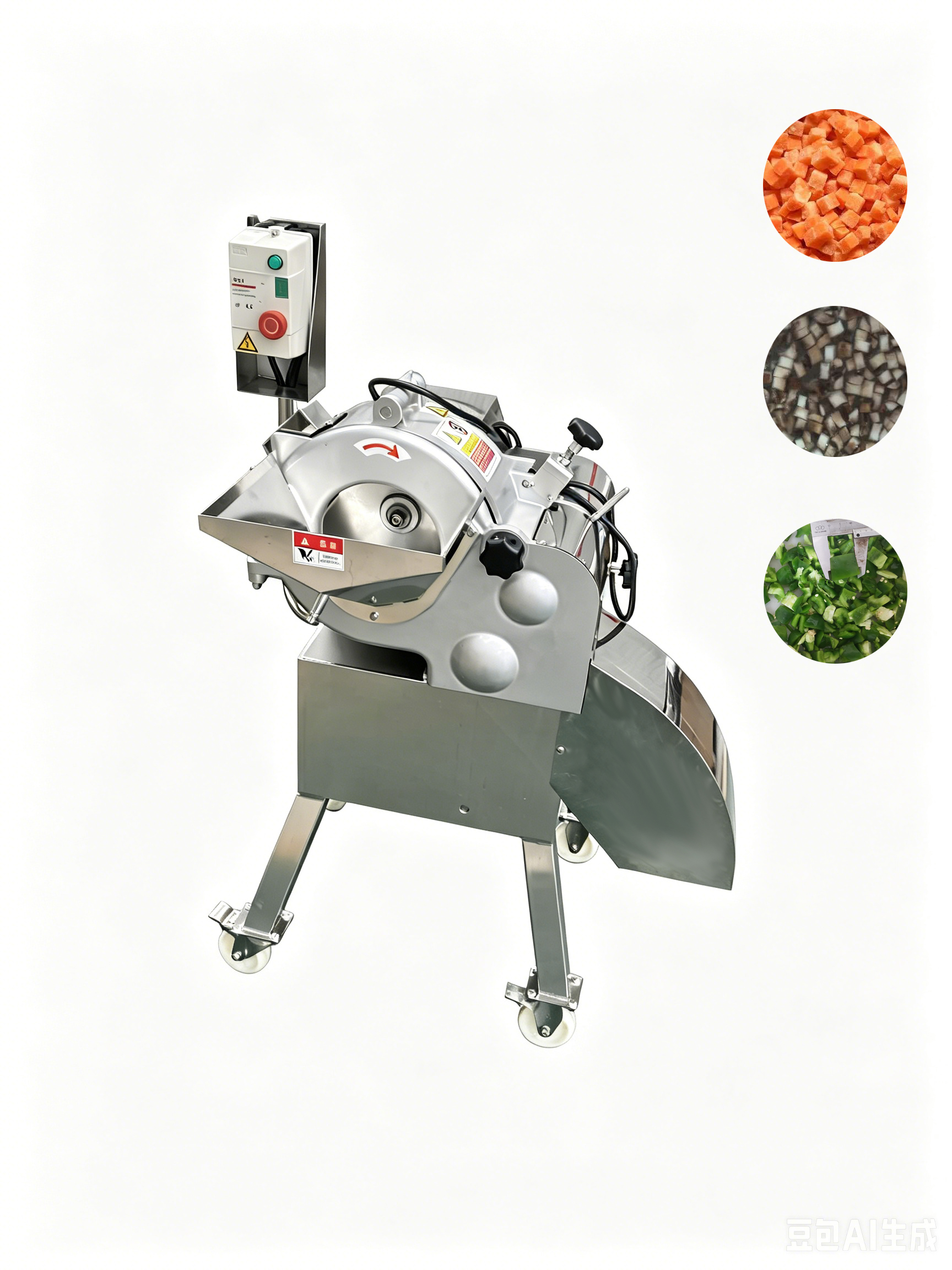 Fruit/Vegetables/Carrot/Pepper/tomato Cube Cutting machine